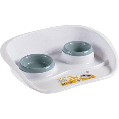 Supporto ciotole per cani/gatti Kerbl - 300ml/250ml Supporto ciotole per cani/gatti Kerbl - 300ml/250ml
