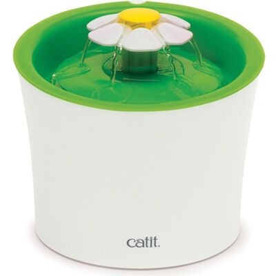 Catit fontana di fiori (300 cl), Ciotola mangime + Dosatore Catit fontana di fiori (300 cl), Ciotola mangime + Dosatore