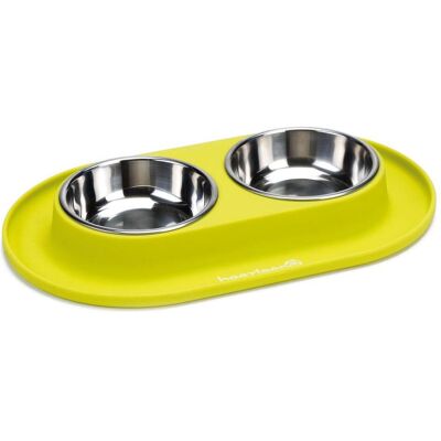 Beeztees Dinerset (12.50 cl), Ciotola mangime + Abbeveratoio Beeztees Dinerset (12.50 cl), Ciotola mangime + Abbeveratoio
