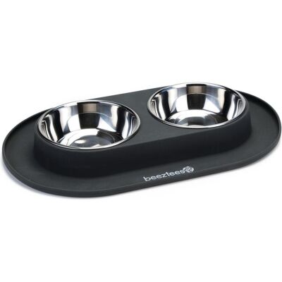 Beeztees Set per la cena (50 cl), Ciotola mangime + Abbeveratoio Beeztees Set per la cena (50 cl), Ciotola mangime + Abbeveratoio