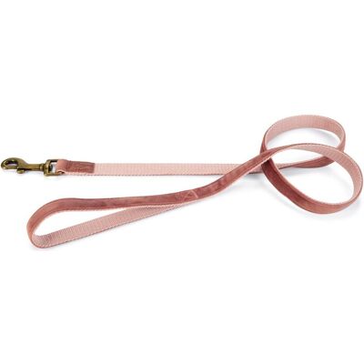 Guinzaglio Velura di Lotte - Rosa - 120cmx20mm Guinzaglio Velura di Lotte - Rosa - 120cmx20mm
