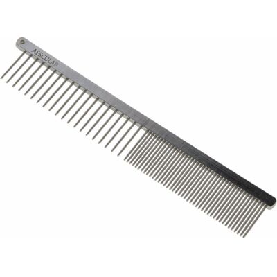 Kerbl Pettine di pelliccia con manico in acciaio inossidabile (Cane, Cavallo), Cura del pelo e toelettatura Kerbl Pettine di pelliccia con manico in acciaio inossidabile (Cane, Cavallo), Cura del pelo e toelettatura