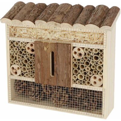 Kerbl, Casetta per insetti, Casa con zanzariera per insetti (Ape, Vespe scavatrice) Kerbl, Casetta per insetti, Casa con zanzariera per insetti (Ape, Vespe scavatrice)