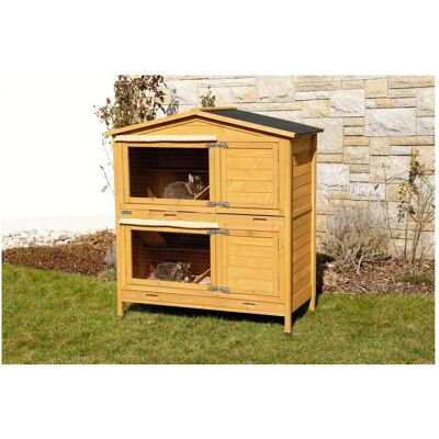 Kerbl - Appartement Pro A82609101 - In alto 104,5x53,5x5 cm - In basso 84,5x53,5x5 cm - gabbia piccoli animali Kerbl - Appartement Pro A82609101 - In alto 104,5x53,5x5 cm - In basso 84,5x53,5x5 cm - gabbia piccoli animali