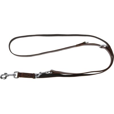 Guinzaglio in pelle Kerbl Vegas - Regolabile, Marrone, 200cm Guinzaglio in pelle Kerbl Vegas - Regolabile, Marrone, 200cm