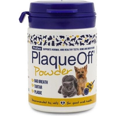 Swedencare Plaqueoff Polvere per Cani e Gatti - 40 g - Rimuovi Placca e Tartaro Swedencare Plaqueoff Polvere per Cani e Gatti - 40 g - Rimuovi Placca e Tartaro