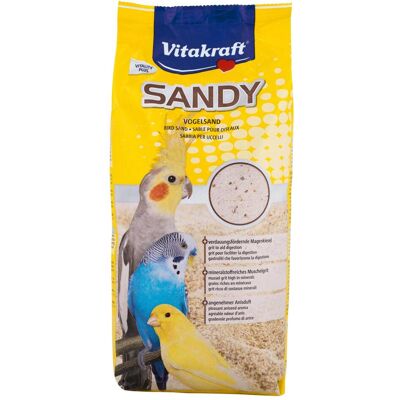 6x Vitakraft Sandy (2.50 kg, Lettiera, Sabbia), Lettiera 6x Vitakraft Sandy (2.50 kg, Lettiera, Sabbia), Lettiera
