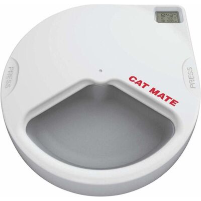 Cat Mate Alimentatore automatico C300, Ciotola mangime + Dosatore Cat Mate Alimentatore automatico C300, Ciotola mangime + Dosatore