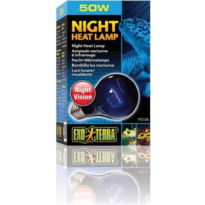 Exo Terra Lampada Night Glo Moonlight 50W, Illuminazione terrario Exo Terra Lampada Night Glo Moonlight 50W, Illuminazione terrario