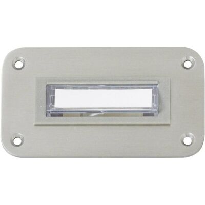 Heidemann 70142 Piastra campanello in acciaio inox illuminata - Tipo di campanello Heidemann 70142 Piastra campanello in acciaio inox illuminata - Tipo di campanello