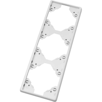 Cornice doppia Kaiser Nienhaus 321213 per interruttore superficiale Cornice doppia Kaiser Nienhaus 321213 per interruttore superficiale