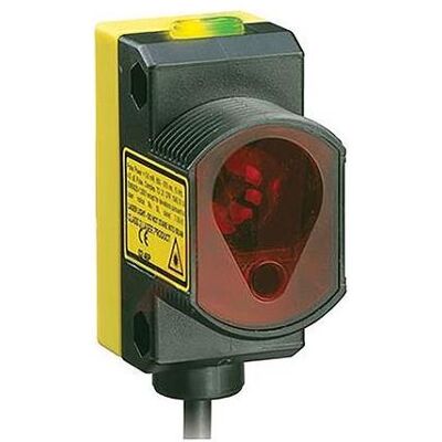 Sensore fotoelettrico Banner QS18 PNP - Cilindrico, 20m, IP67 Sensore fotoelettrico Banner QS18 PNP - Cilindrico, 20m, IP67