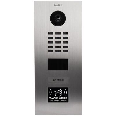 Doorbird, Campanello + Citofono, Posto esterno IP D2101WV (App, Ethernet, WiFi) Doorbird, Campanello + Citofono, Posto esterno IP D2101WV (App, Ethernet, WiFi)