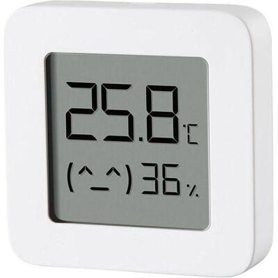 Xiaomi Mi Monitoraggio temperatura e umidità 2, Termometro + Igrometro, Bianco Xiaomi Mi Monitoraggio temperatura e umidità 2, Termometro + Igrometro, Bianco