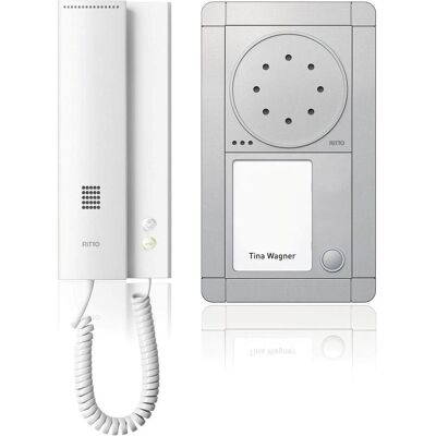 Schneider Electric - PortierAudioSetWEsilber/weiss - Citofono Schneider Electric - PortierAudioSetWEsilber/weiss - Citofono