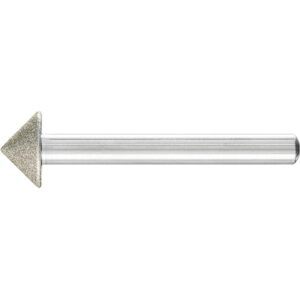Pferd, Abrasivi, Mola diamantata a punta conica 15 x 75 mm gambo Ø 6 D126 per smussatura sbavatura e svasatura diam. (126) Pferd, Abrasivi, Mola diamantata a punta conica 15 x 75 mm gambo Ø 6 D126 per smussatura sbavatura e svasatura diam. (126)