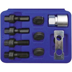 Kunzer, Maschi + Giramaschi, Kit di riparazione della filettatura del perno e della flangia della ruota Kunzer, Maschi + Giramaschi, Kit di riparazione della filettatura del perno e della flangia della ruota