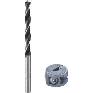 wolfcraft, Punta da trapano, 1 set di punte per legno 2 pezzi ø6mm (6 mm) wolfcraft, Punta da trapano, 1 set di punte per legno 2 pezzi ø6mm (6 mm)