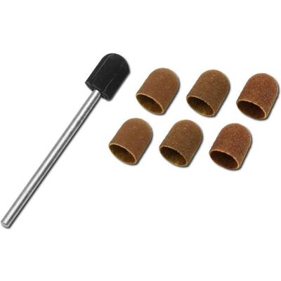 Set di 6 cappucci abrasivi Donau Elektronik 1627 - 5 mm Set di 6 cappucci abrasivi Donau Elektronik 1627 - 5 mm