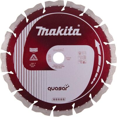Makita, Lama, Disco da taglio diamantato Ø 230x22.23mm QUASAR Makita, Lama, Disco da taglio diamantato Ø 230x22.23mm QUASAR