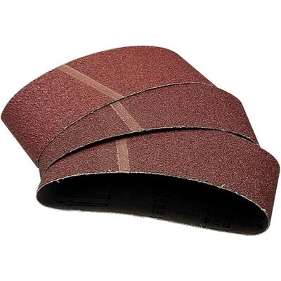 wolfcraft, Abrasivi, 3 nastri abrasivi al corindone K60 65x410 (60) wolfcraft, Abrasivi, 3 nastri abrasivi al corindone K60 65x410 (60)