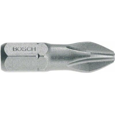 Bosch Professional Zubehör, Chiave a bussola, Bit per cacciavite extra duro PH 2, 25 mm, confezione da 25 Bosch Professional Zubehör, Chiave a bussola, Bit per cacciavite extra duro PH 2, 25 mm, confezione da 25