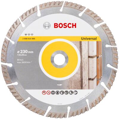 Bosch Modello 2608615059 Disco da taglio diamante universale Bosch Modello 2608615059 Disco da taglio diamante universale