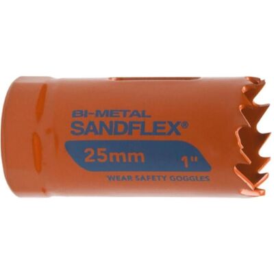 Bahco Sega a tazza, Sega a tazza bimetallica Sandflex per metallo/pannelli di legno/plastica 25 mm - confezione di (25 mm) Bahco Sega a tazza, Sega a tazza bimetallica Sandflex per metallo/pannelli di legno/plastica 25 mm - confezione di (25 mm)
