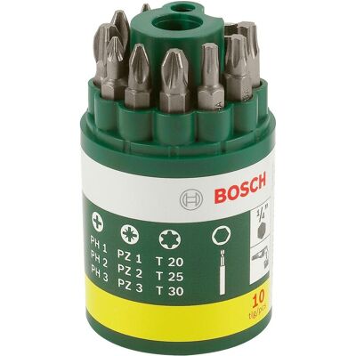 Bosch 2607019452 Set di cacciaviti - 10 pezzi Bosch 2607019452 Set di cacciaviti - 10 pezzi