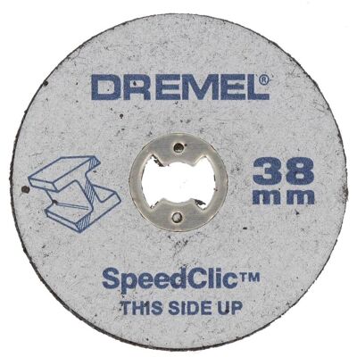 Dremel Lama da sega, Dischi da taglio per metallo EZ SpeedClic Ø 38,0 mm (5 pezzi) Dremel Lama da sega, Dischi da taglio per metallo EZ SpeedClic Ø 38,0 mm (5 pezzi)