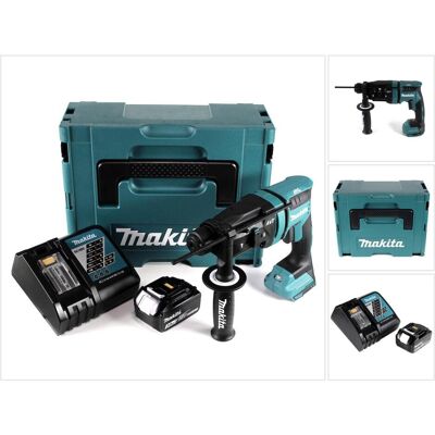 Makita, Trapano + Avvitatore a batteria, DHR 182 (Trapano a percussione) Makita, Trapano + Avvitatore a batteria, DHR 182 (Trapano a percussione)