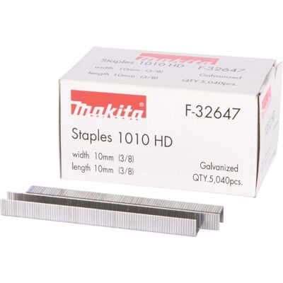 Makita, Chiodi e punti metallici per graffettatrice, Staffe Makita, Chiodi e punti metallici per graffettatrice, Staffe