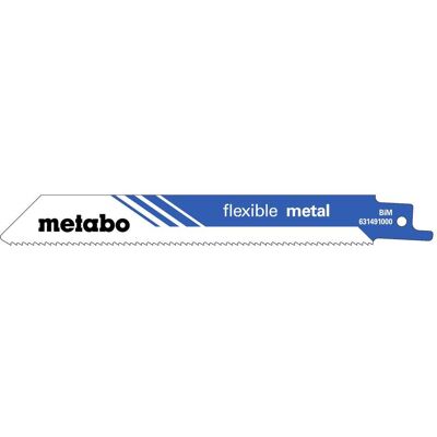 Metabo - Set di 100 lame flessibili per sega a tenaglia in metallo Metabo - Set di 100 lame flessibili per sega a tenaglia in metallo