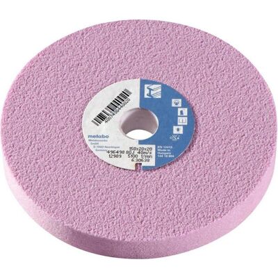 Ruota di smeriglio rosa 150 x 20 x 20 mm Metabo - Doppelschleifer Ruota di smeriglio rosa 150 x 20 x 20 mm Metabo - Doppelschleifer