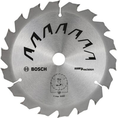 Bosch Zubehör, Lama, Lama circolare PRECISIONE D= 150 mm Foro= 16 mm Z= 18 Bosch Zubehör, Lama, Lama circolare PRECISIONE D= 150 mm Foro= 16 mm Z= 18