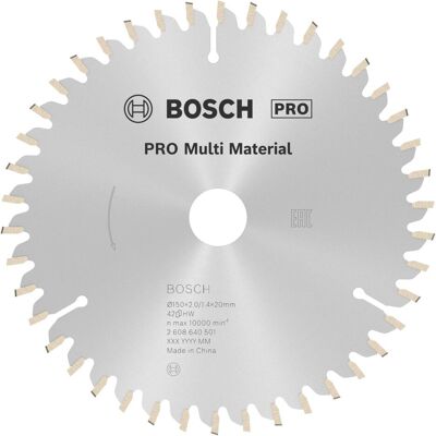 Bosch 2608640501 Lama di sega circolare Multi Material - Lama di sega circolare Bosch 2608640501 Lama di sega circolare Multi Material - Lama di sega circolare
