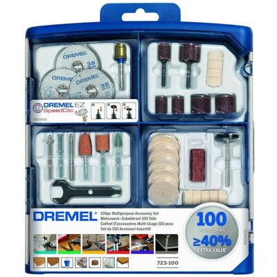Dremel Accessori per macchine, Set di accessori multiuso Dremel Accessori per macchine, Set di accessori multiuso