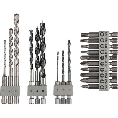 Set trapano universale Bosch 2609256989 - 19 pezzi Set trapano universale Bosch 2609256989 - 19 pezzi