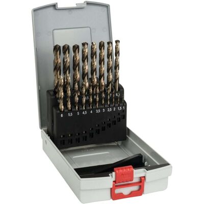 Bosch 2608587014 Set di 19 punte HSS-Co - Metallo, 1-10mm Bosch 2608587014 Set di 19 punte HSS-Co - Metallo, 1-10mm
