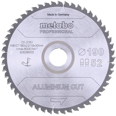 Metabo Lama circolare professionale 190mm - Taglierina alluminio Metabo Lama circolare professionale 190mm - Taglierina alluminio