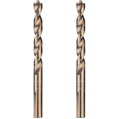 DeWalt, Punta da trapano, Ø 2,5x57x30mm HSSG trapano per metalli 2 pz. confezione EXTREME 2™ DT5037 (2,5 millimetri) DeWalt, Punta da trapano, Ø 2,5x57x30mm HSSG trapano per metalli 2 pz. confezione EXTREME 2™ DT5037 (2,5 millimetri)