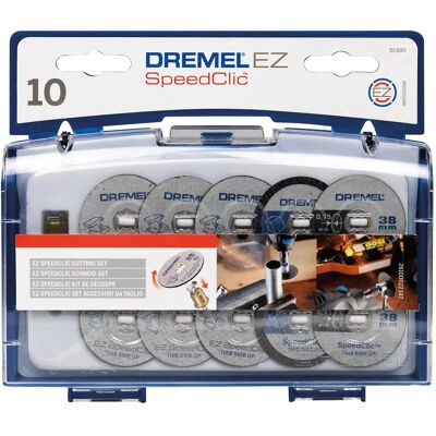 Dremel Lama da sega, SC690 Set da taglio SpeedClic Dremel Lama da sega, SC690 Set da taglio SpeedClic