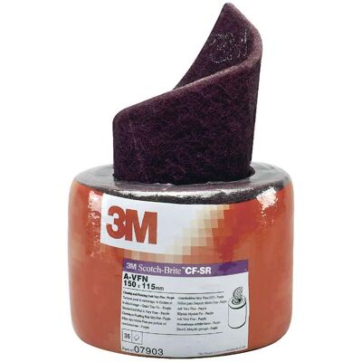 3M Abrasivi, Rotolo di tampone per mani VFN 150x115 (Fine) 3M Abrasivi, Rotolo di tampone per mani VFN 150x115 (Fine)