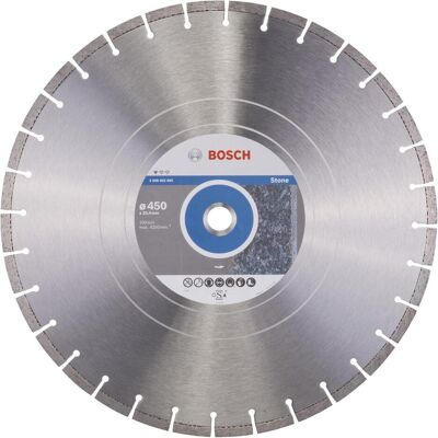 Bosch Professional Zubehör, Lama, Lama diamantata Standard per pietra, 450 x 25,40 x 3,6 x 10 mm Bosch Professional Zubehör, Lama, Lama diamantata Standard per pietra, 450 x 25,40 x 3,6 x 10 mm