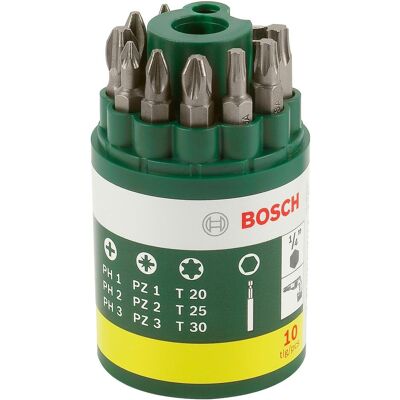 Bosch 2607019452 Set di cacciaviti - 10 pezzi Bosch 2607019452 Set di cacciaviti - 10 pezzi