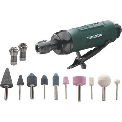 Metabo, Rettificatrice + lucidatrice, Smerigliatrice pneumatica diritta (Smerigliatrice) Metabo, Rettificatrice + lucidatrice, Smerigliatrice pneumatica diritta (Smerigliatrice)