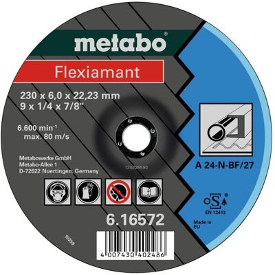 Dischi da taglio Metabo acciaio e inox - 100-400mm, 25 pz Dischi da taglio Metabo acciaio e inox - 100-400mm, 25 pz