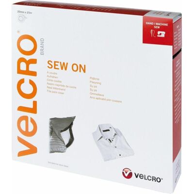 Velcro brand, Nastro in velcro, Nastro in velcro per tessuti (20 mm) Velcro brand, Nastro in velcro, Nastro in velcro per tessuti (20 mm)