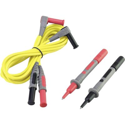 VOLTCRAFT MSL-504 Cavo di prova - 4mm, 1,2m, Giallo VOLTCRAFT MSL-504 Cavo di prova - 4mm, 1,2m, Giallo