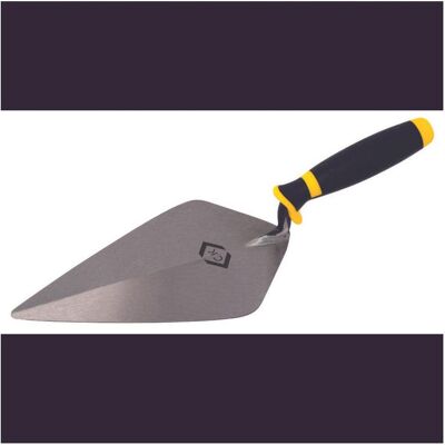 CK Tools T529510 Pala per mattoni - Acciaio al carbonio - Impugnatura morbida - 250mm CK Tools T529510 Pala per mattoni - Acciaio al carbonio - Impugnatura morbida - 250mm